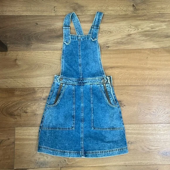 white christmas dresses cora denim mini dress *restocked* – shop zoco main image 1